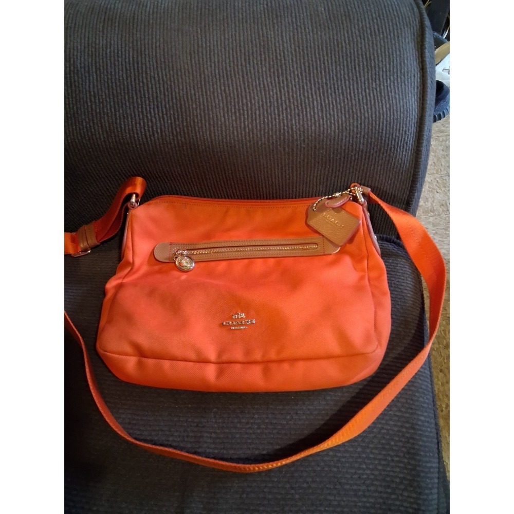 Red‎ Coach Sawyer Crossbody Handbag